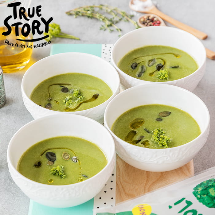 Promo arrangement for True Story - Broccoli soup