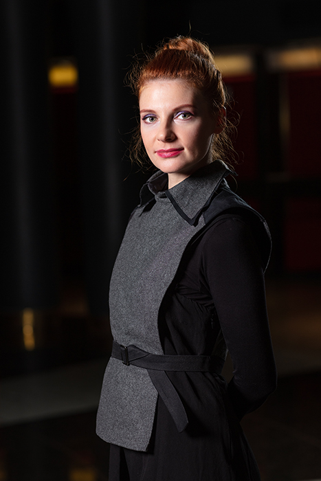 Portrait of actress Milica Trifunovic