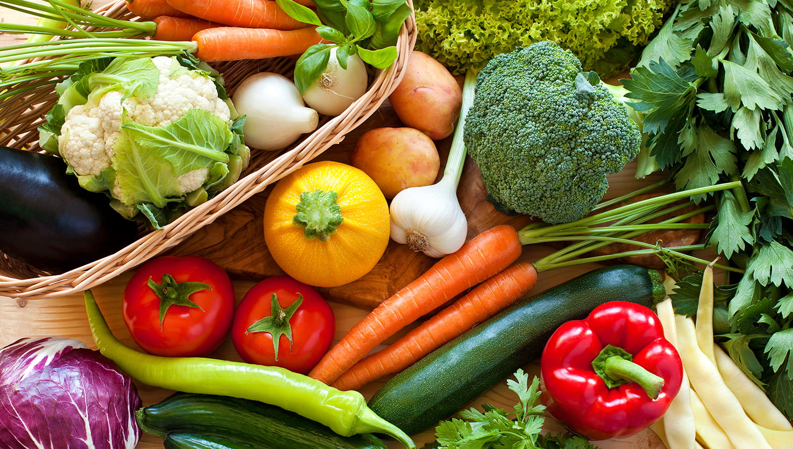 Hi-res photo of various vegetables